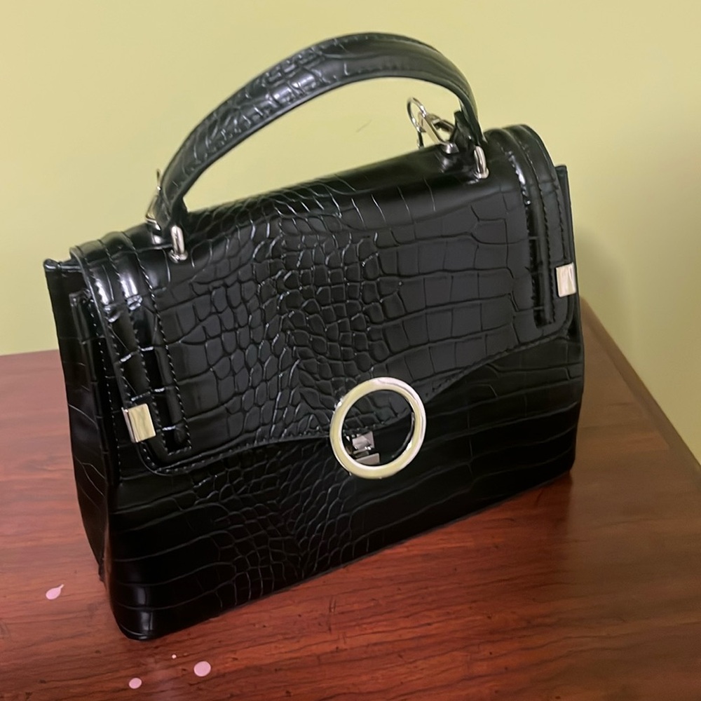 Satchel leather Aldo bag